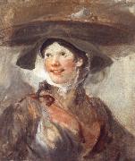 William Hogarth The Shrimp Girl painting